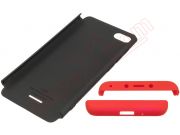 Funda GKK 360 negra/roja para Xiaomi Redmi 6A